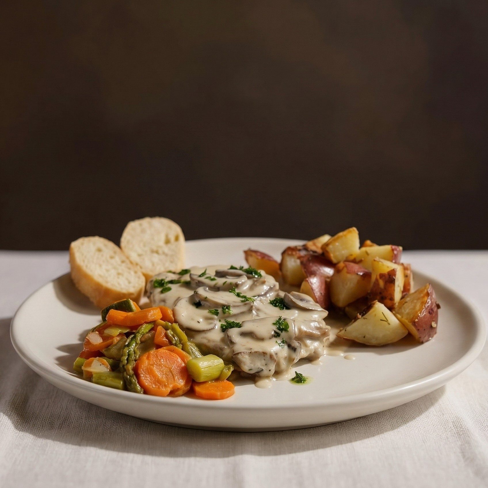 Scaloppine ai Funghi.